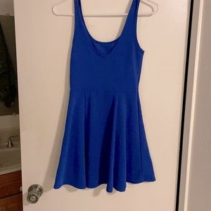 Royal blue dress